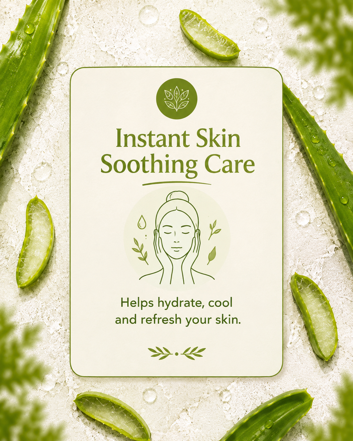 Rose Aloe Vera Gel 180 ml โ For Face, Skin & Hair | AYANA Nature's Rituals