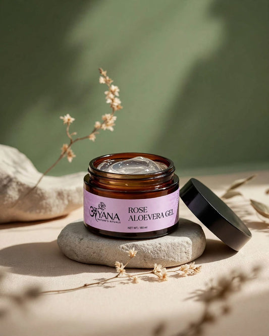 Rose Aloe Vera Gel 180 ml – For Face, Skin & Hair | AYANA Nature's Rituals
